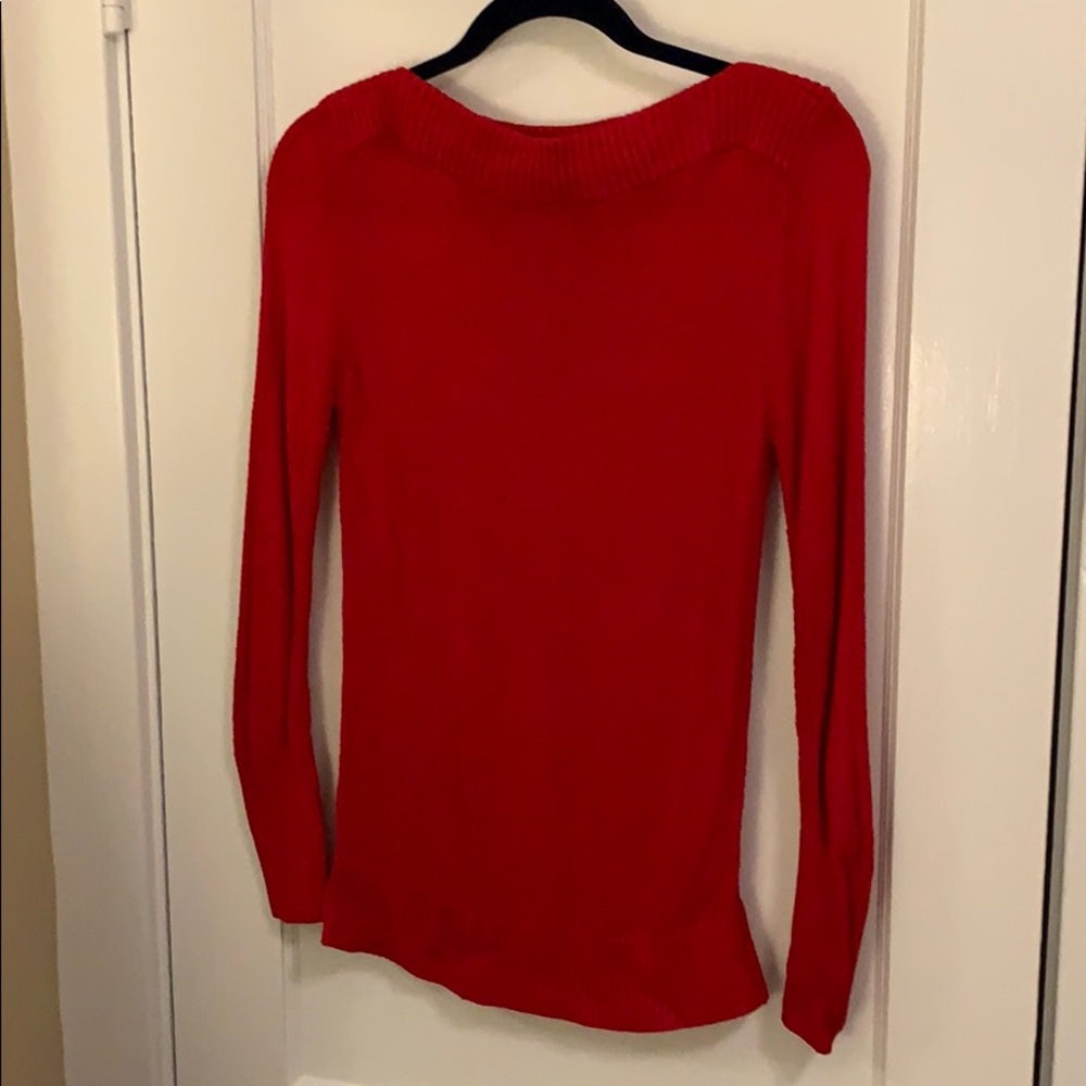 Red Banana Republic Boatneck Sweater Small